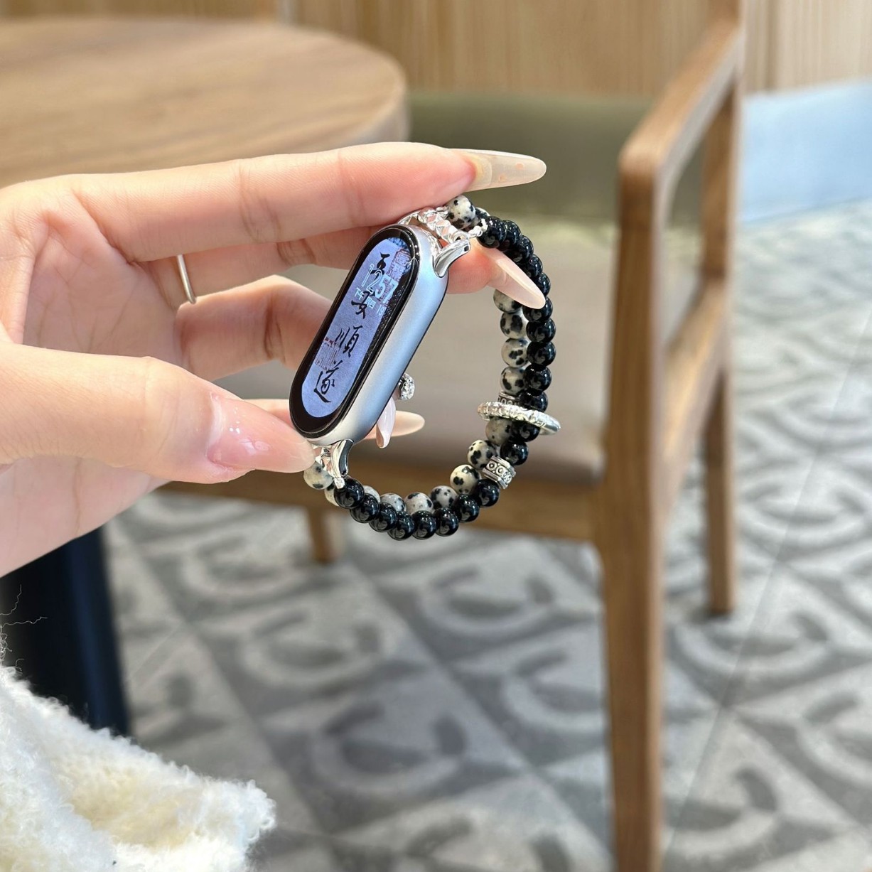 Picture of For mi band 8 strap 9 generation beaded hand rope national tide millet 7/6/5/4/3NFC national wind millet strap