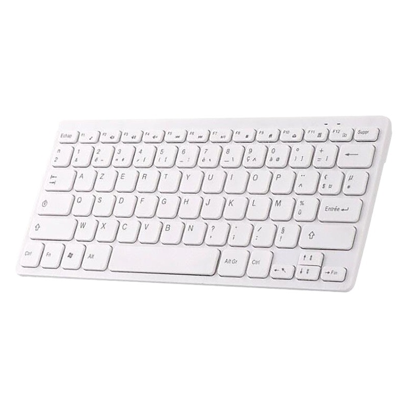 Picture of French keyboard French wireless keyboard laptop desktop computer French learning wireless keyboard mouse