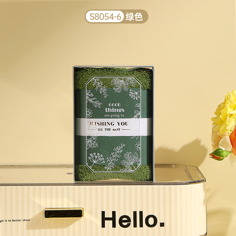 Picture of Hand Gift Towel Coral Fleece Creative Gift Waist Seal Gift Box Towel Event Wedding Ceremony