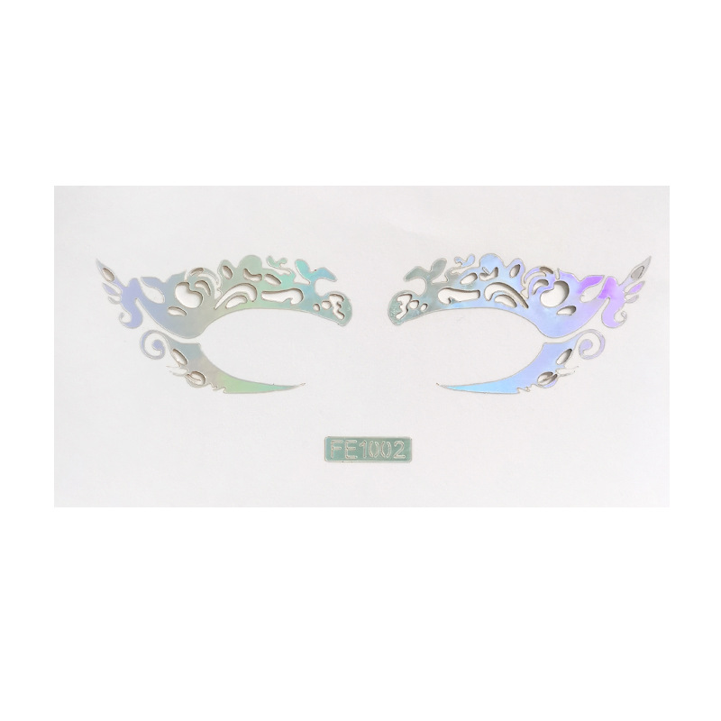 Picture of Spot Eyeliner Stickers for Lazy European and American Eye Makeup Stickers Laser Cut Out Template Makeup Painted Tattoo Stickers