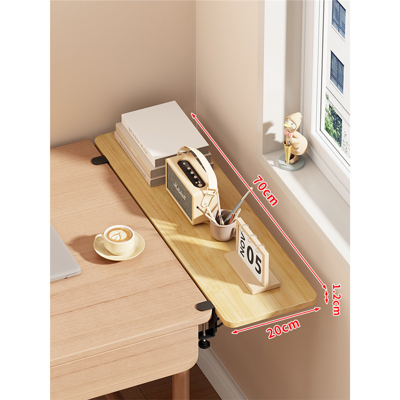 Picture of Desktop extension board, punching-free gap extension, expansion, computer desk hand rest, folding, lengthening, and widening panel