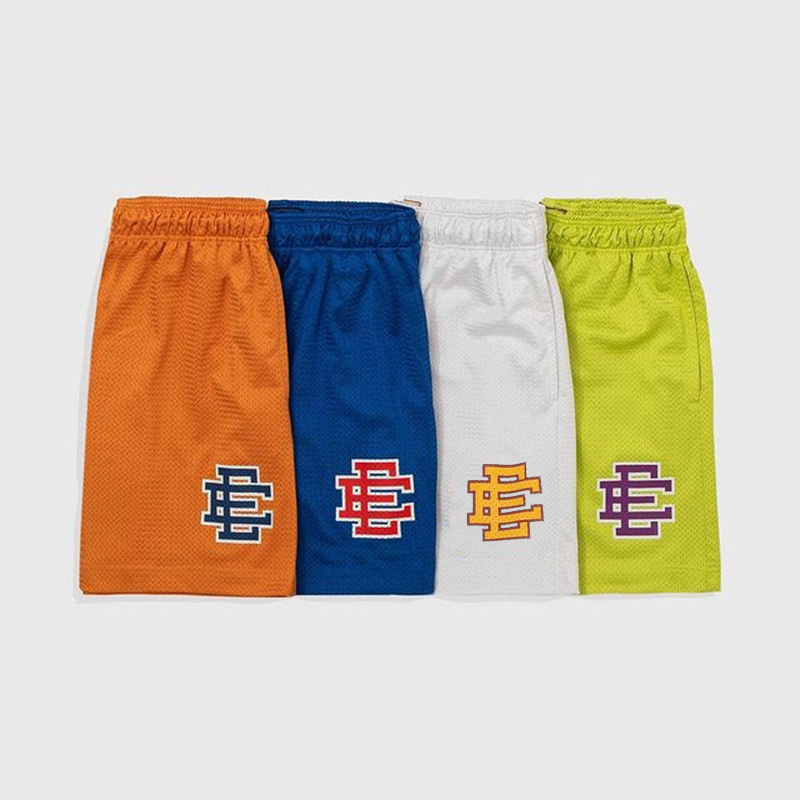European and American West Coast Fashion Brand Eric Emanuel EE Shorts Summer Boys Fitness Running Shorts Men