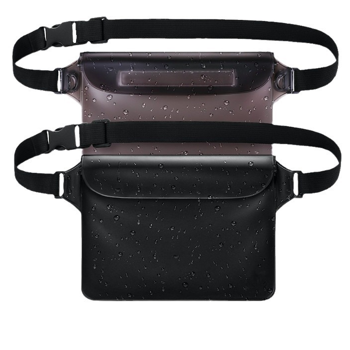 Picture of Cross-Border Mobile Phone Waterproof Bag Waist Bag Pvc Outdoor Diving Rafting Sealed Transparent Swimming Ipx8 Mobile Phone Waterproof Bag