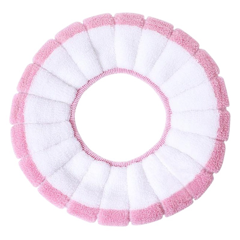 Winter Toilet Seat Household Plush Thickeneded Toilet Gasket Four-Season Universal Bathroom Toilet Cover Toilet Seat