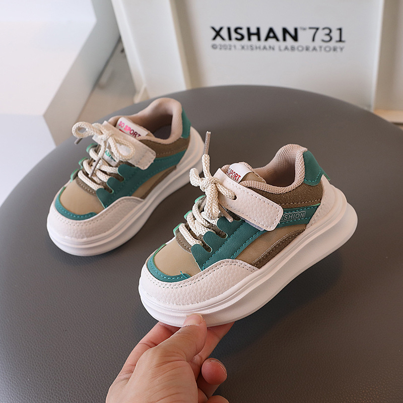 Picture of Spring Baby Toddler Shoes Children's Kindergarten White Shoes Baby Shoes Children's Board Shoes Boys Shoes Girls Sports