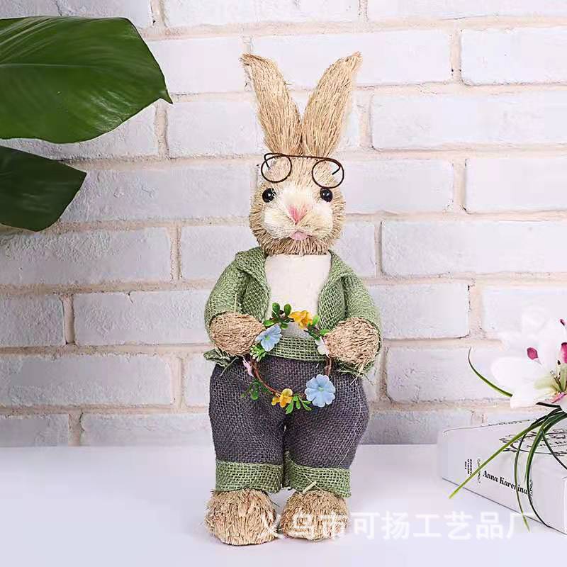 Picture of Cross-Border Easter Bunny 2025 New Party Decoration Simulation Ornaments Wholesale