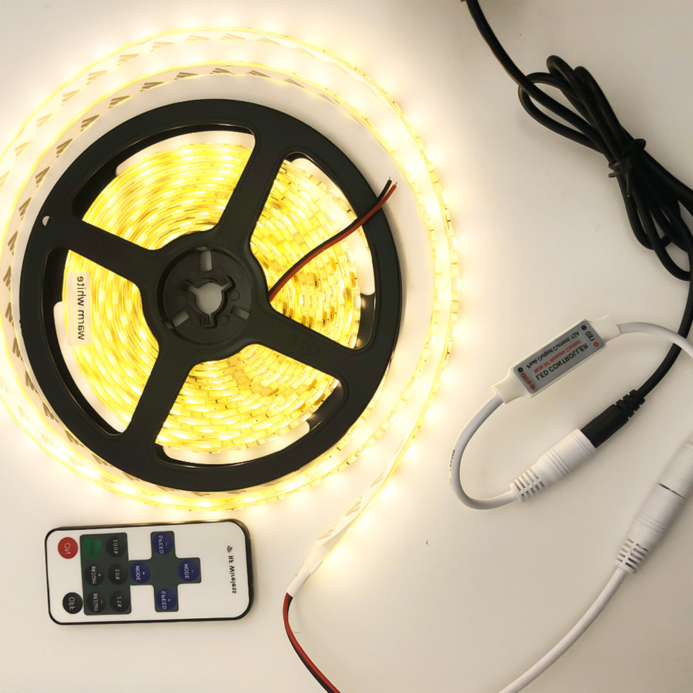 Picture of Manufacturer's Haoxin 11-key RFmini controller monochrome wireless RF brightness adjustment led light strip controller