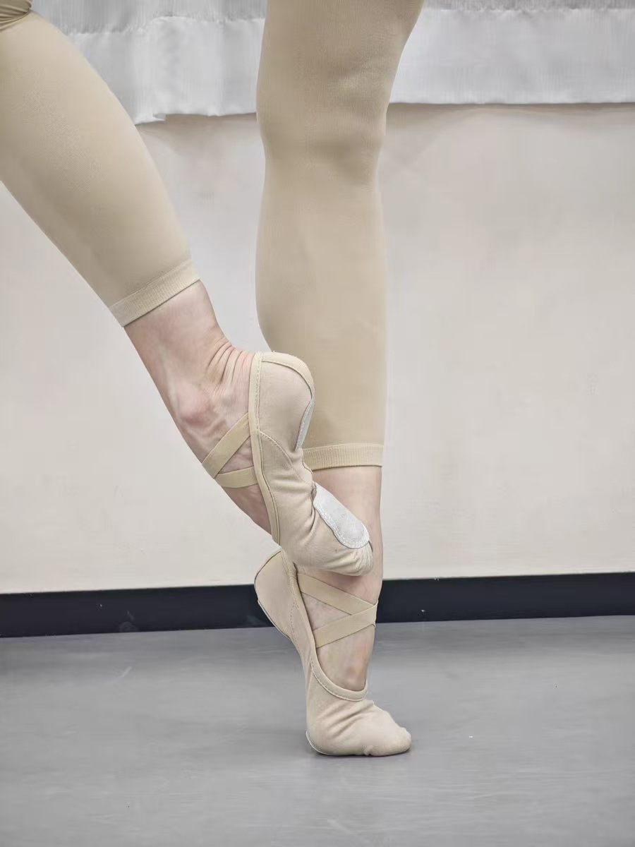 Full stretch cloth ballet shoes for children dancing adult yoga grading shoes Latin dance yoga breathable and lightweight