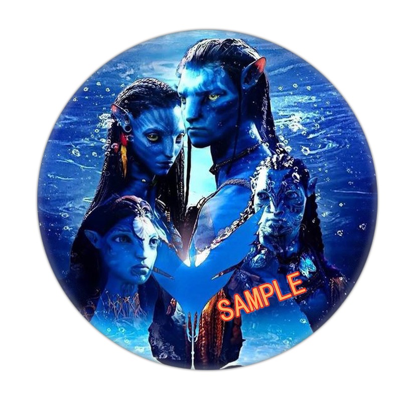 Picture of New Avatar 2 Movie Surrounding Badge Yum Tinplate Brooch 1-36