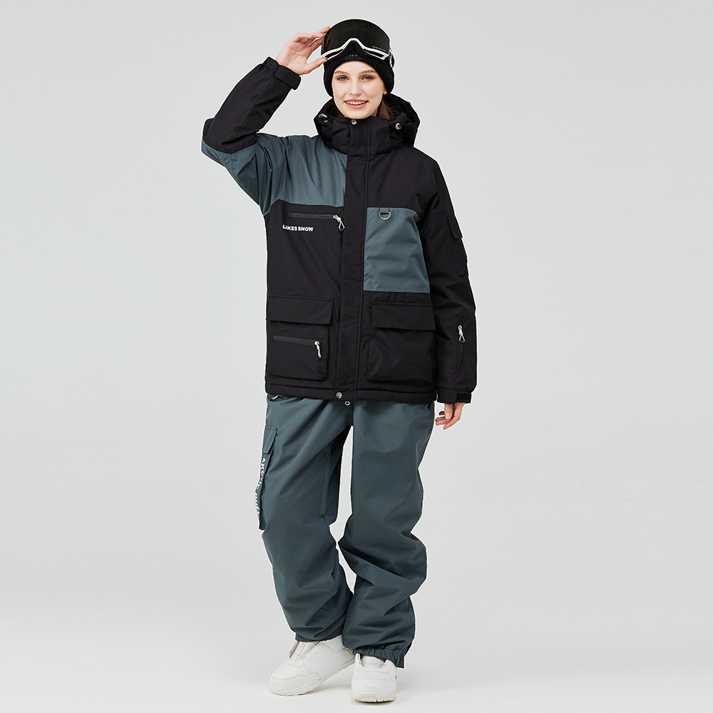 Picture of New Ski Suit Women Men's suit Winter Outdoor Ski Suit Snowboard Double Ski Suit suit