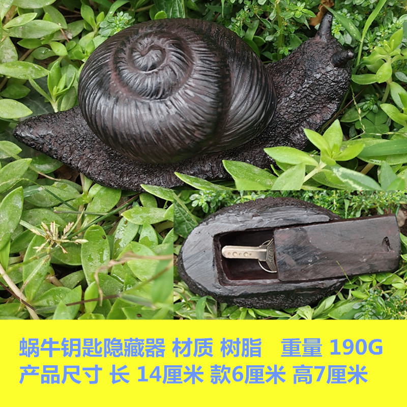 Picture of Cross-Border Garden Ornaments Resin Key Hidden Box Creative Outdoor Garden Ornaments Simulation Stone Key Hidden Box