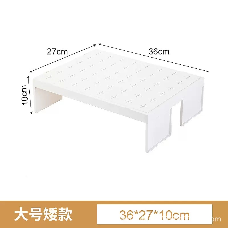 Picture of Kitchen Storage Rack Countertop Cabinet Partition Layered Cabinet Inner Seasoning Storage Household Desktop Small Shelf