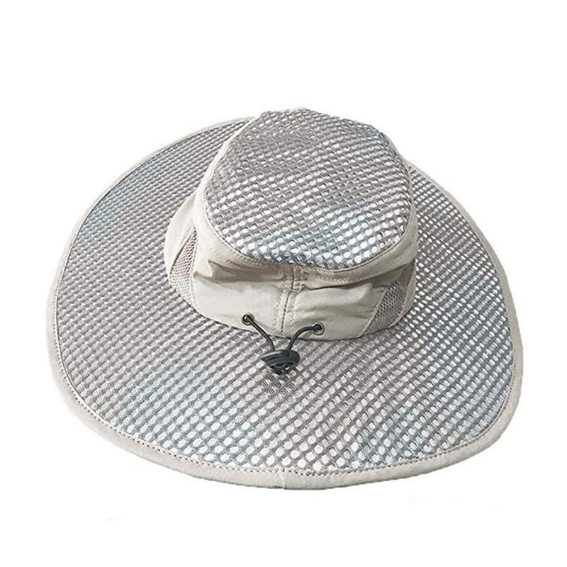 Cross-border Arctic Hat brim cap heatstroke prevention and cooling ice cap sunscreen cooling ice cap air conditioning cap fishing cap