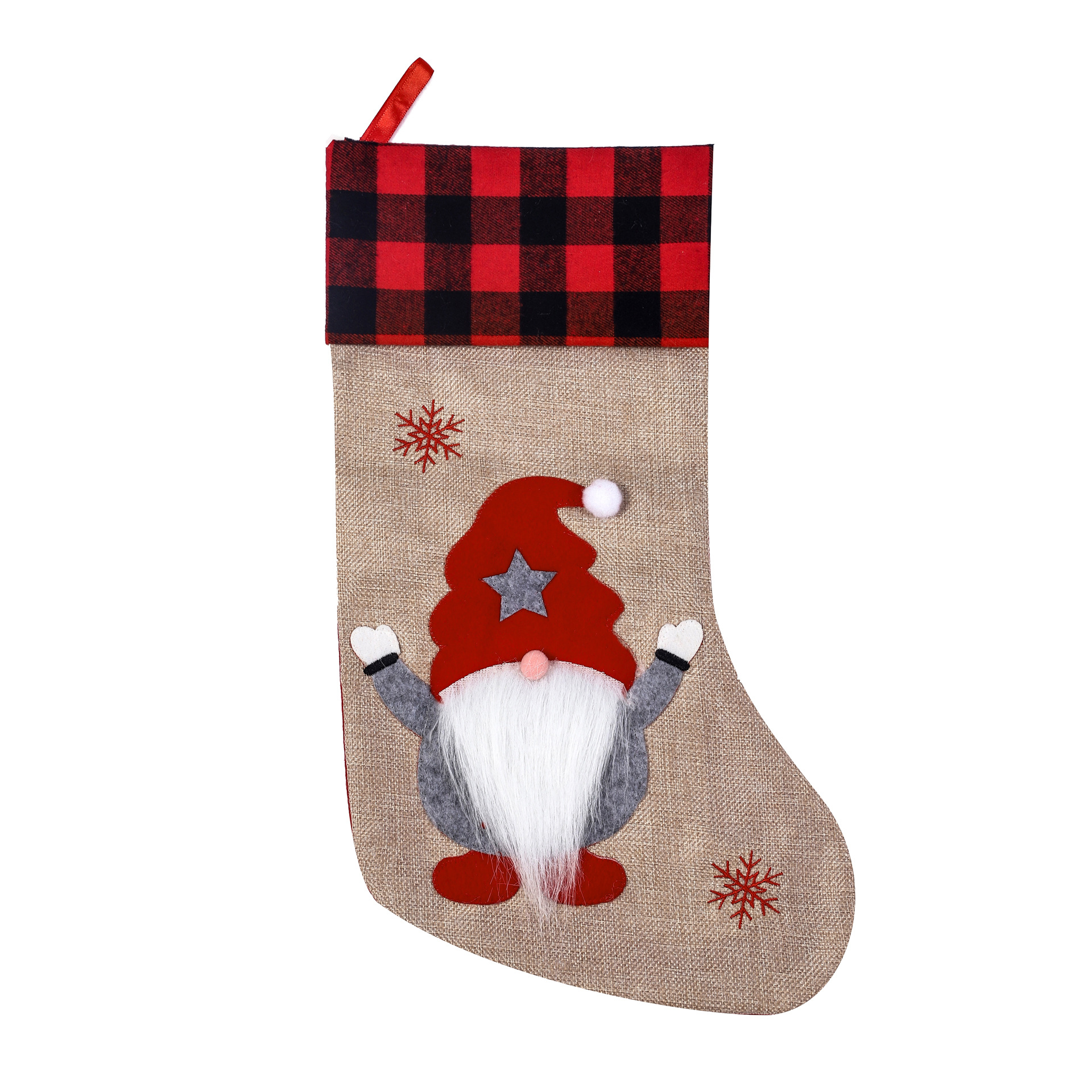Picture of Christmas cross-border new Nordic style gnome Faceless Old man Christmas stocking gift bag Christmas decorations