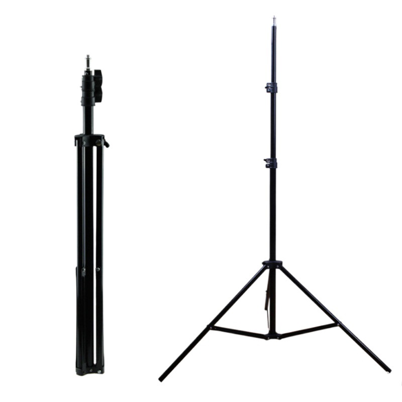 2.1m Tripod Floor Stand 1.6m Photography Live Broadcast Projector Shooting Temperature Measurement Photography Live Broadcast Essential