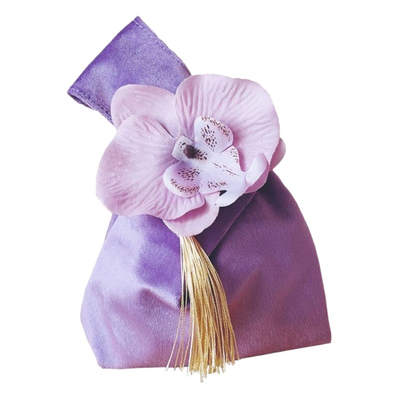 Wedding Handheld Candy Box Candy Bag Velvet Bag Wrist Bag Hand Gift Candy Bag Return Gift Little Red Riding Book