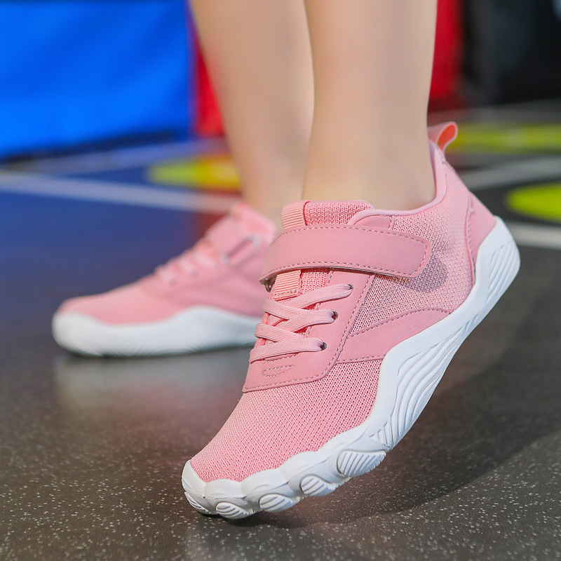 Cross-Border New Children's Sports Shoes, Barefoot Five-Finger Shoes, Soft-Soled Casual Shoes, Breathable Walking Shoes, Outdoor Running and Jumping Shoes
