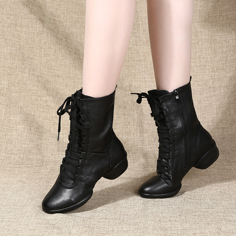 Cross-border soft-soled square dance shoes, sailor dance shoes, dance shoes, dance boots, Latin dance shoes, modern dance shoes