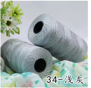 Picture of Three strands of nylon thread twine hook wire knitting hook hat shoes line car seat ice silk wool manufacturers wholesale