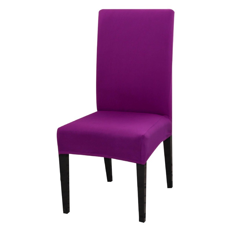 wish Amazon ebay solid color half stretch chair cover hotel banquet office stretch chair cover