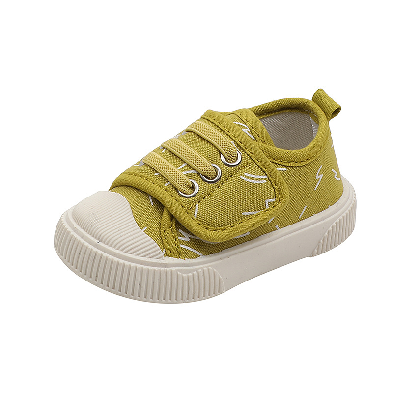 Picture of Children's Canvas Shoes 2025 Spring and Autum New Style Boys 1-6 Years Old Baby Shoes Breathable Casual Girls Low-Cut Sneakers