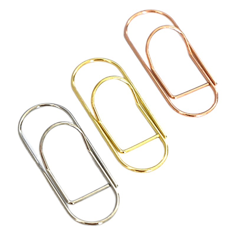 Cross-border new metal pen clip paper clip hand account accessories pen clip wholesale paper clip paper clip card pen device
