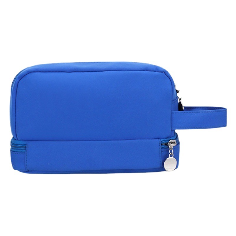 2023 simple large capacity double-layer pencil case multifunctional stationery bag girl junior high school student ins Japanese stationery box