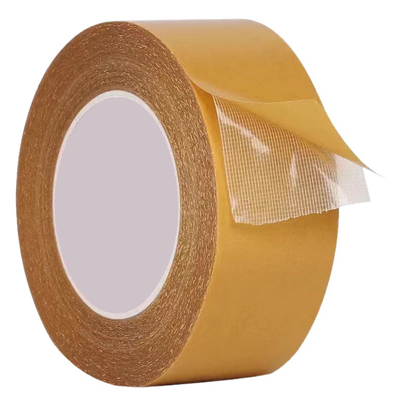 Wholesale Cloth-Based Double-Sided Tape, High Viscosity, Non-Marking, Household Carpet Glue, Fixed Wear-Resistant Wedding Exhibition Mesh Double-Sided Tape