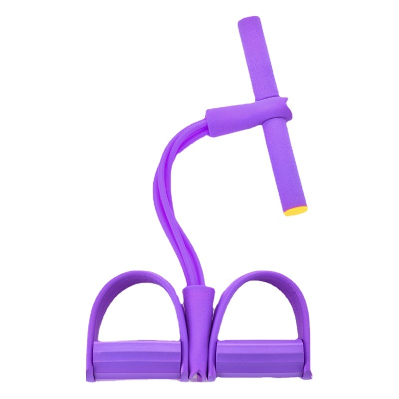 Pedal Tensioner Women's Waist and Abdomen Tensile Rope Sit-up Assistant Home Yoga Back Open Shoulder Tensioner