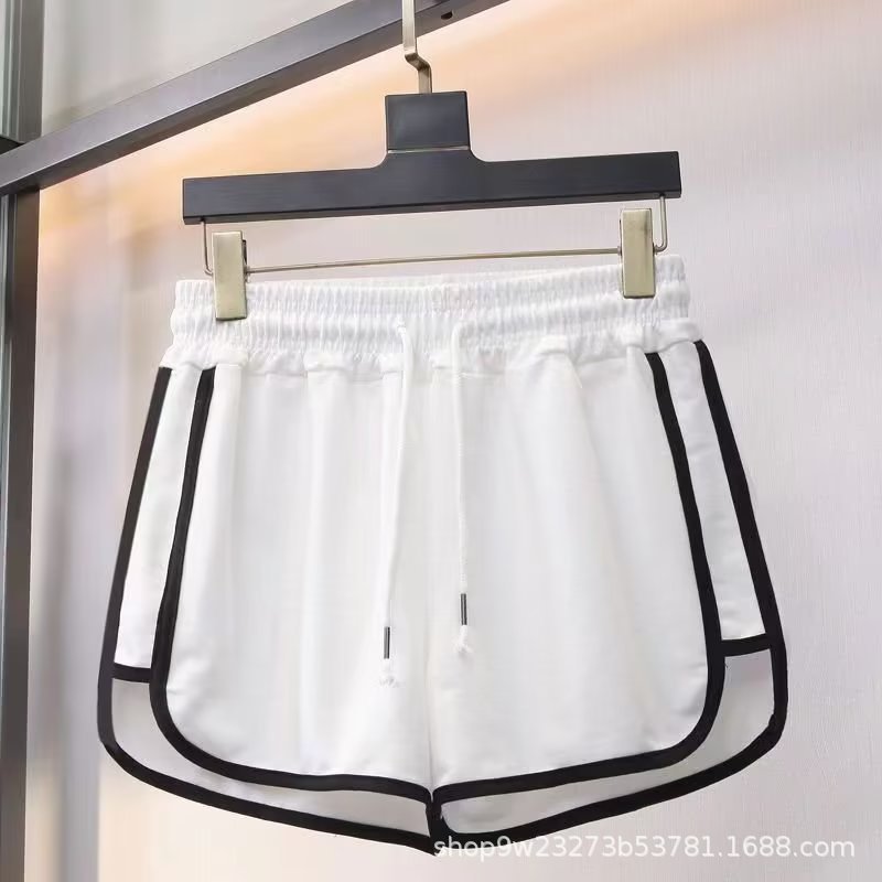 Picture of New Sports Pants Women's Korean-style Student Loose Outer Wear Casual All-match Pants High Waist Slimming Wide Leg Shorts Summer