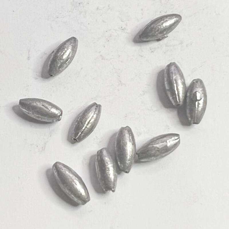 Picture of Junya olive with plastic core lead olive lead hollow lead pendant plastic core lead pendant wholesale hollow lead olive lead pendant