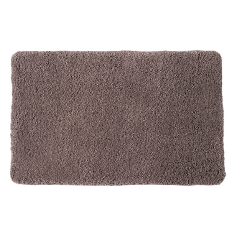 Foreign Trade Cross-border Thickened Bathroom Anti-slip Mat Bedroom Bathroom Door Mat Absorbent Mat Foot Mat Plush Carpet