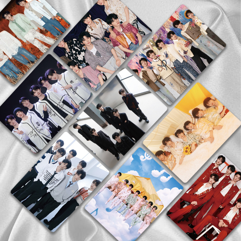 Picture of Time Youth League Card TNT Song Yaxuan Liu Yaowen Ma Jiaqi Ding Chengxin Laser LOMO Card Postcard