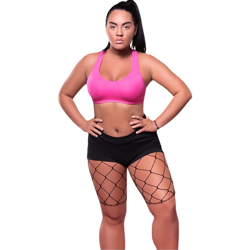 Five-point Pantyhose Women's Summer Sexy Net Pants Thin Socks Stretch Mesh Jacquard Fishing Net Pants 2023 New Net Pants
