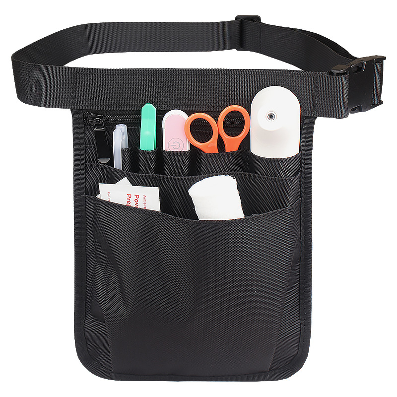 Multi-use waist bag belt storage bag with compartment bag can store South Korea elderly care tools storage bag portable bag
