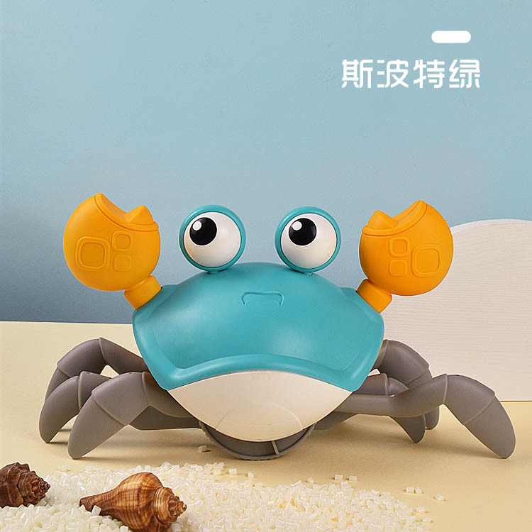 Picture of TikTok Internet Celebrity Toy Crab Children's Induction Escape Obstacle Avoidance Electric Octopus Charging Sound and Light New Strange Toy