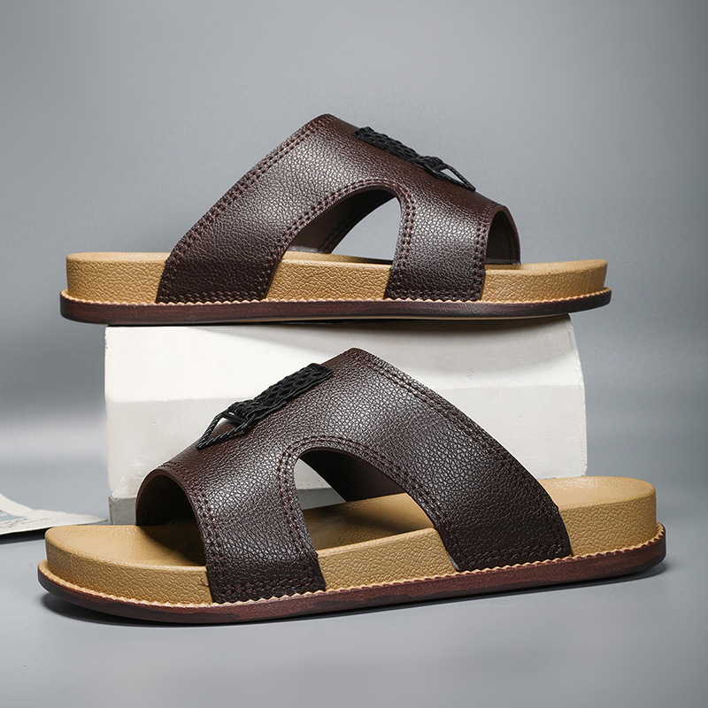 Summer Men's Birkenstock Shoes Casual Sandals Non-Slip Thick Sole Fashion Beach Shoes Outdoor Fashion Sports Cross-Border Slippers