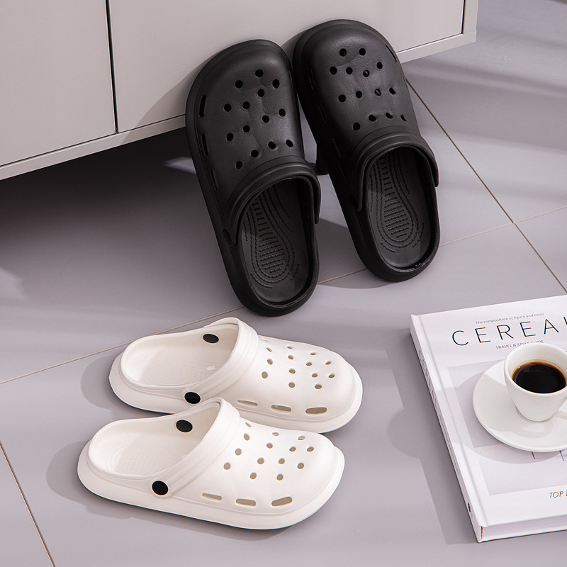 New EVA Cave Shoes Couple Summer Thickened Garden Shoes Men's and Women's Drifting Shoes Beach Shoes Factory Wholesale
