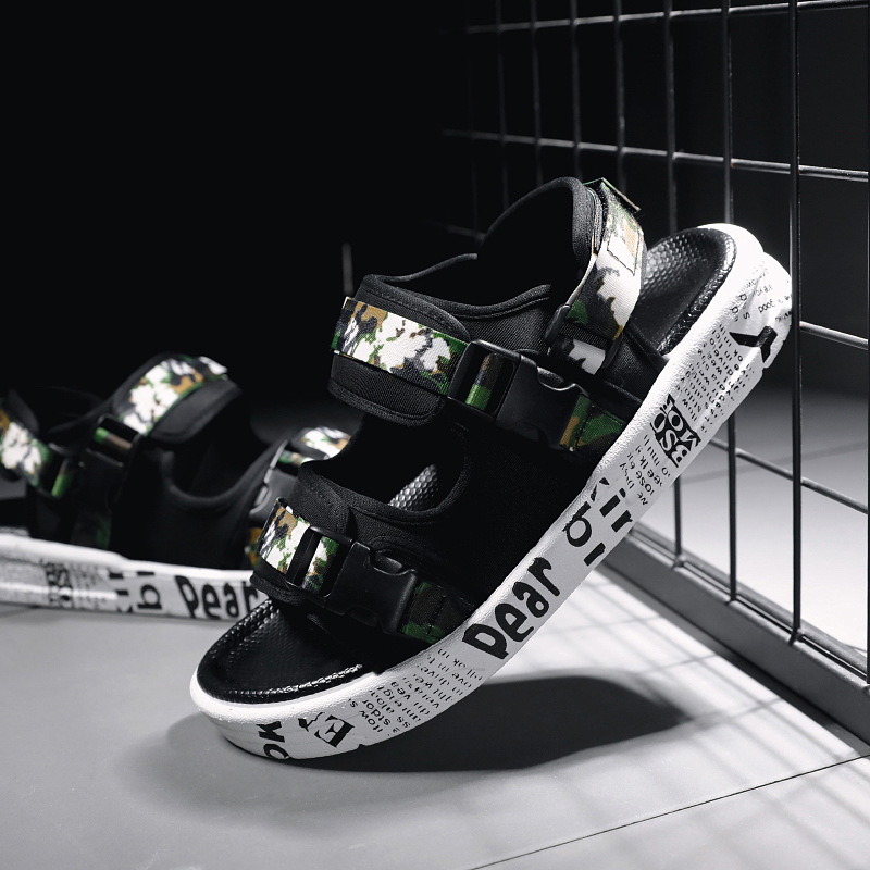 Men's sandals 2023 new summer men's dual-use fashionable outdoor beach fashionable shoes non-slip sports casual sandals