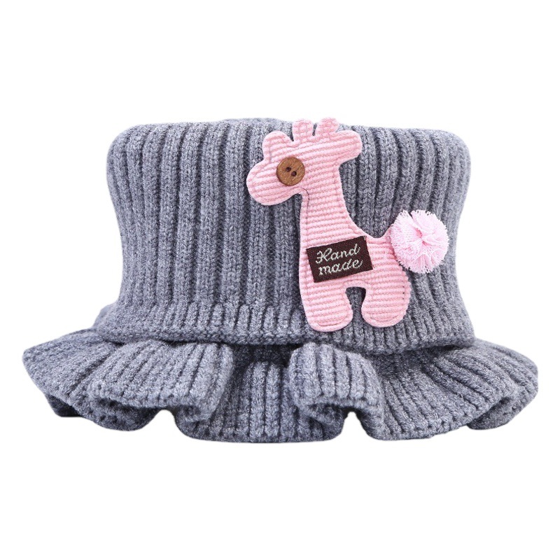 Children's Scarf Neck Collar Baby Boys and Girls Baby Winter Wool Knitted Warm Neck Protection Casual Boys and Girls