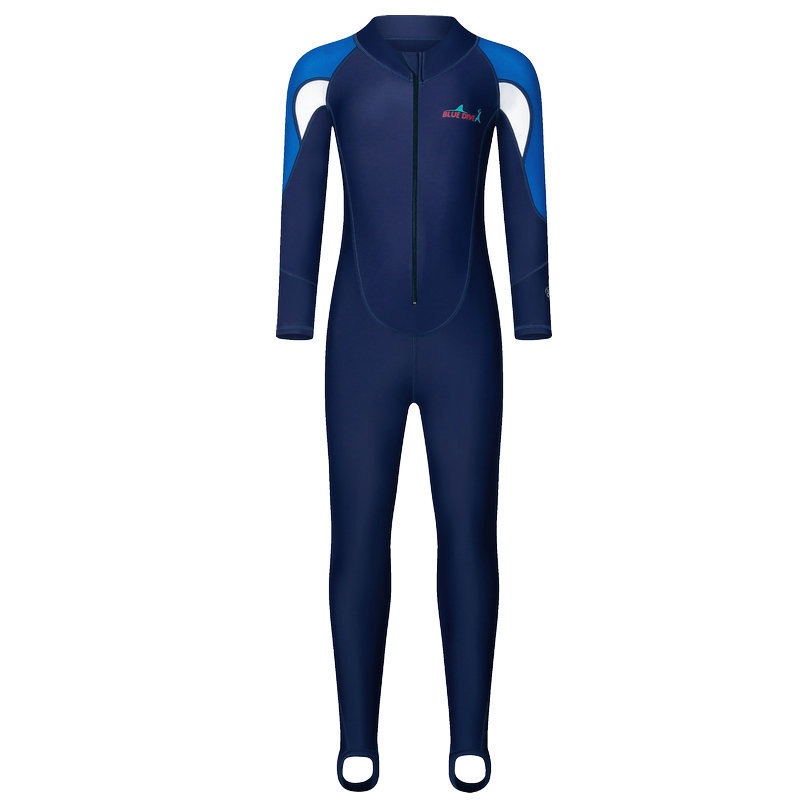 Picture of Children's Sun-proof Long-sleeved Siaman Swimming Suit for Boys and Girls Diving Suit Jellyfish Suit Cold-proof Winter Swimming Snorkeling Suit