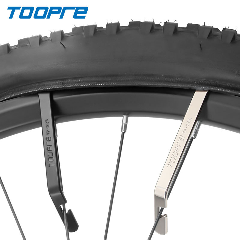 Picture of Toopre Bicycle Tire Lever Mountain Bike Metal Crowbar Stainless Steel Outer Tire Lever Removal Tool