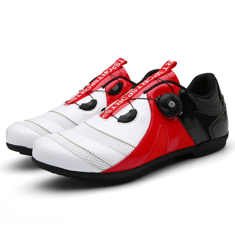 New Four-Season Road Bike Lock-Free Shoes, Cycling Shoes, Bicycle Shoes for Men and Women, Mountain Bike Power-Assisted Cycling Shoes