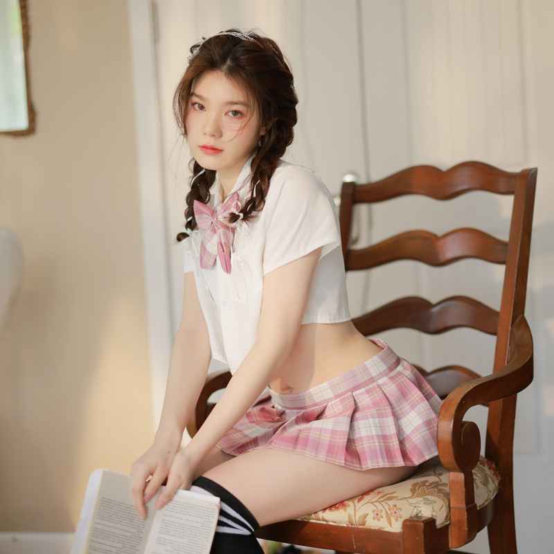 Sleeping Sexy Lingerie Set Cospaly Sexy Jk Uniform Female Secretary Maid Student Hot Temptation Pure Desire