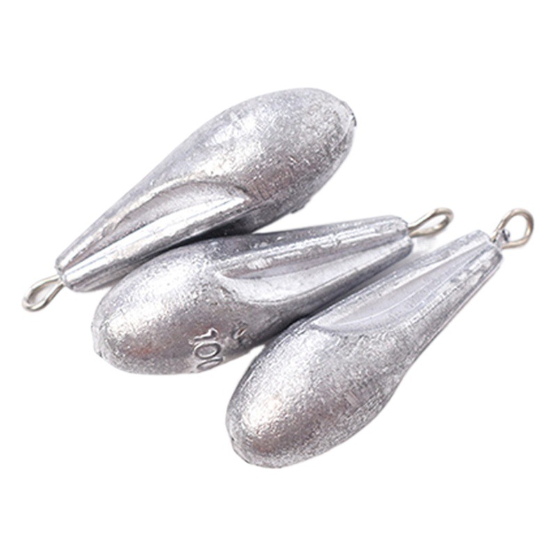 Fishing gadgets outdoor sea fishing lead pendant fishing pendant water diversion channel lead pendant water drop lead pendant water drop water drop lead pendant