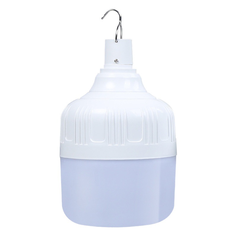 Led Rechargeable Light Bulb Night Market Street Lamp Outdoor Camping Style Lamp Power Outage Long Life Emergency Lighting Portable
