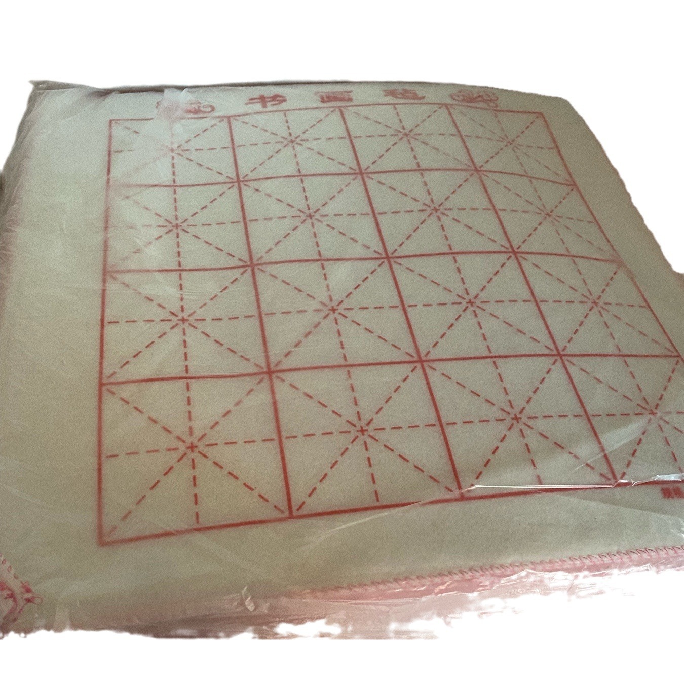 Picture of 50*50cm thick calligraphy and painting felt wool painting pad 50*70cm meter lattice calligraphy felt student wool pad
