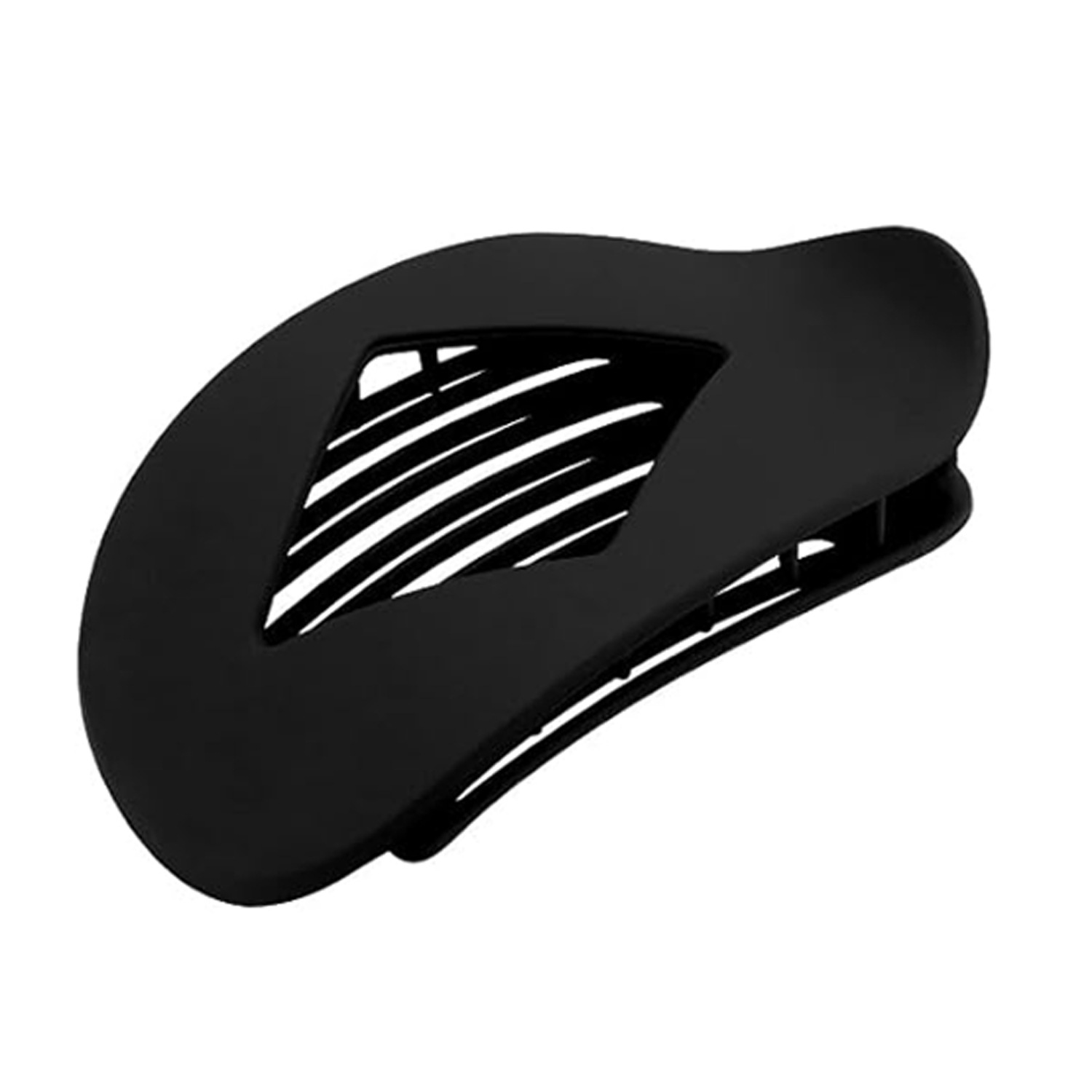Picture of Cross-Border Large Flat Duckbill Clip Oval Hair Claw Clip European and American Fashion Back of the Head Claw Clip French Matte Hair Accessory