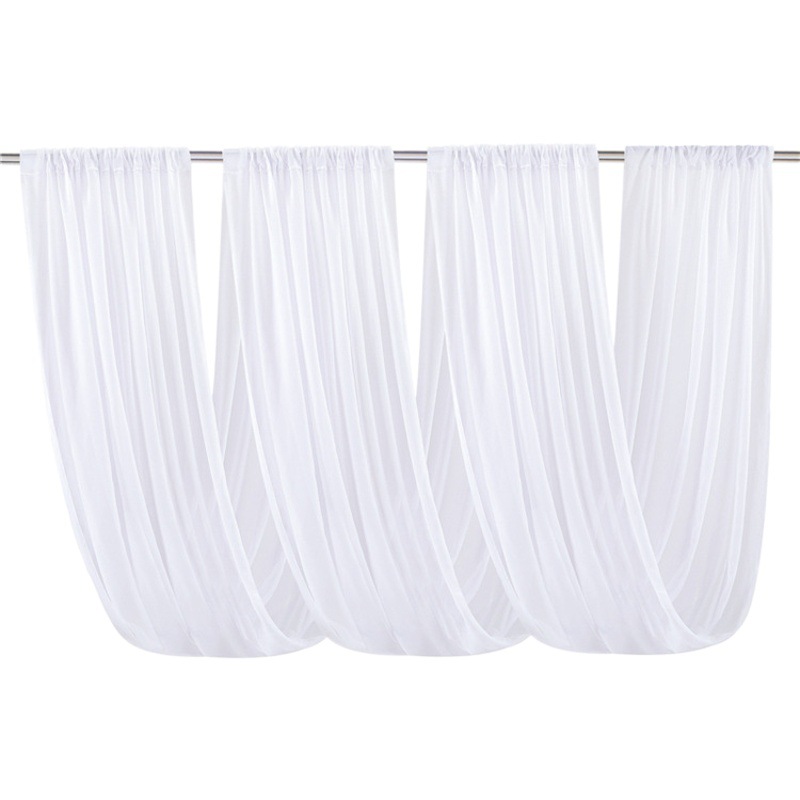 100D Chiffon Wedding Gauze Ceiling Decoration for Wedding Ceiling Arrangement, Party Decoration, Photo Props, and Backdrop