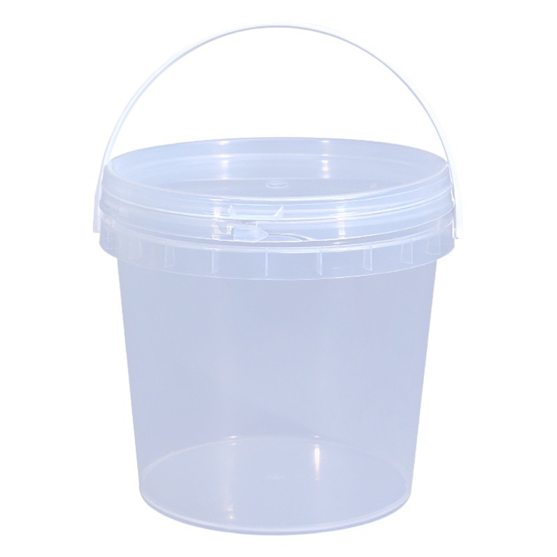 Pet Freeze-Dried Bucket Transparent Dog Food 150Ml-5L Liter Satchel Packaging Bucket Transparent Cat Snack Fresh-Keeping Plastic Bucket